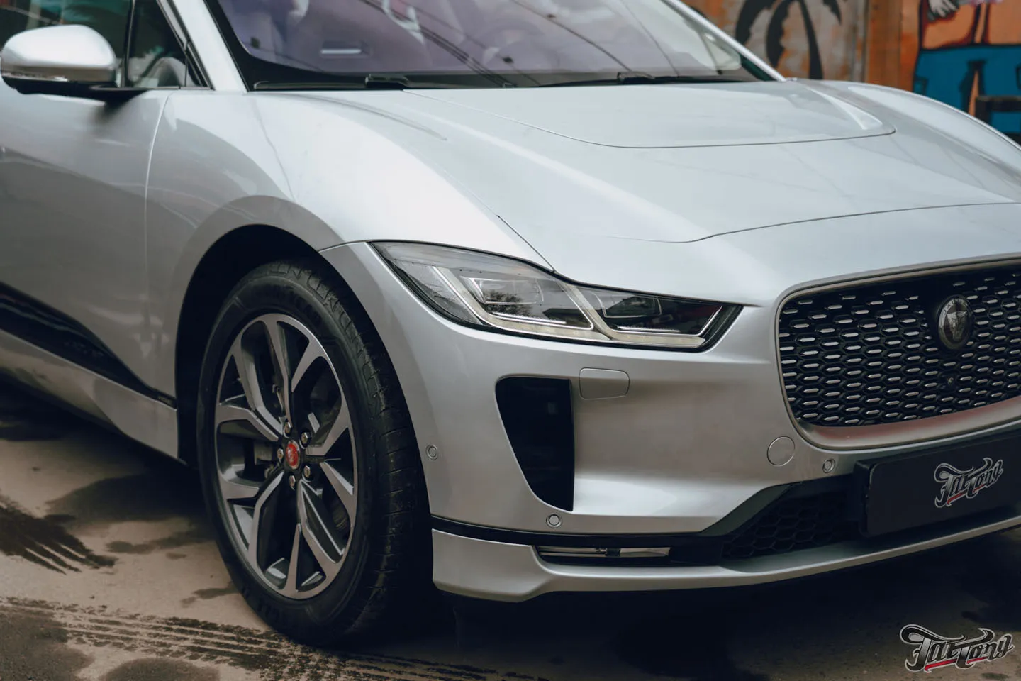 Комплекс детейлинг-услуг для Jaguar I-Pace нашего постоянного гостя